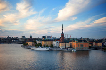 Fototapeta na wymiar Stockholm. Cityscape image of Stockholm