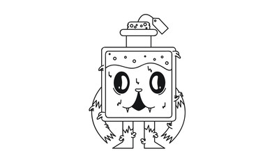 Poison Bottle Character