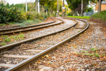 Obraz premium railway countryside