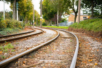 Obraz premium railway countryside