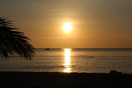 Sunset at Phu Quoc Vietnam. © Aurelien