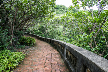 The passage of the attractions in the country