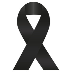 Picture of a black ribbon