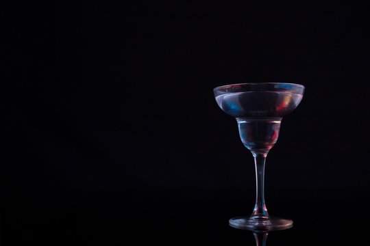 Cocktail martini on table