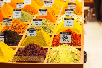 Spices in the Grand Bazaar