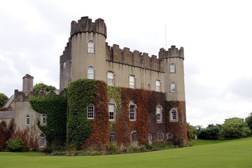 Fototapeta na wymiar Malahide Castle & Garden in Dublin - Ireland 
