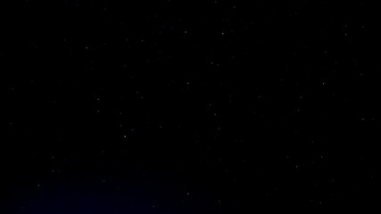 Night blue sky stars background