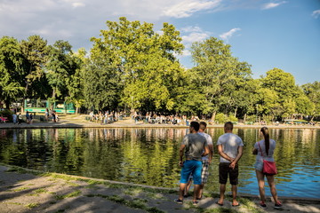 Budapest, See im Stadtw&auml;ldchen