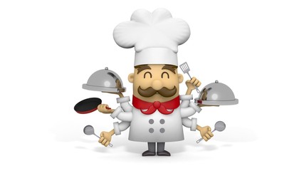 Cocinero Chef  multiusos - 177552537