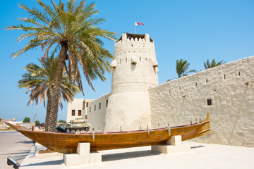 Arabian Fort in Umm al Quwain United Arab Emirates