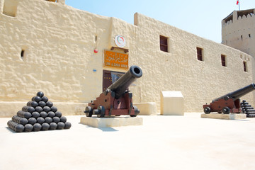 Arabian Fort in Umm al Quwain United Arab Emirates