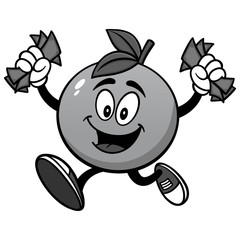 Orange with Money Illustration