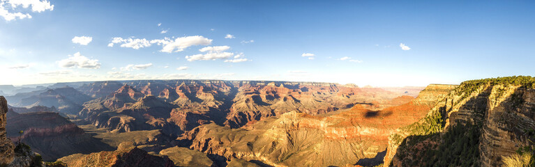Panorama: Yavapai View Point - Grand Canyon, South Rim, Arizona, AZ, USA