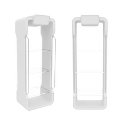 stand isolated on white background, 3D rendering