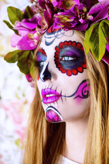 makeup of sugar skull