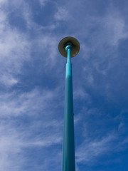 Blue Lamppost