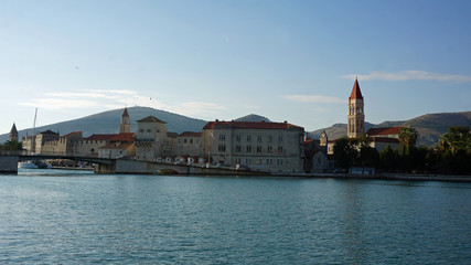 Obraz premium church in croatian town of trogir