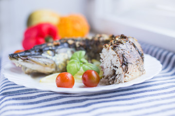 Baked fish