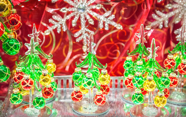 Christmas decoration with candles