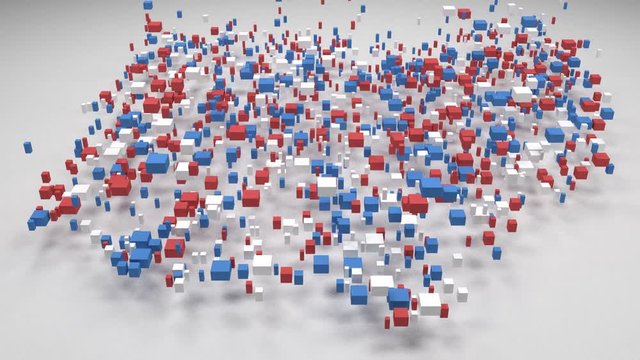 Decorative map of Ohio