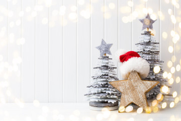 Obraz premium Christmas greeting card.