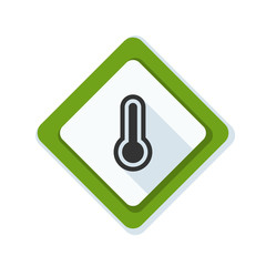 Temperature button label illustration