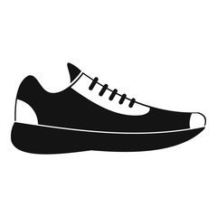 Sneakers icon vector simple