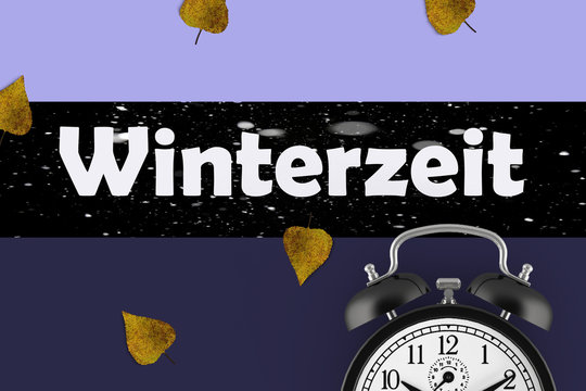 Winterzeit - Zeitumstellung nicht vergessen