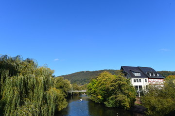 Fototapeta na wymiar Marburg an der Lahn in Hessen