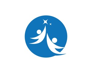 community care Logo template