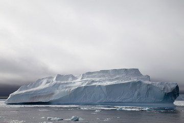 Fototapeta na wymiar An iceberg in Antarctica