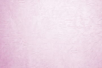 Blank pink paper texture background, detail close up
