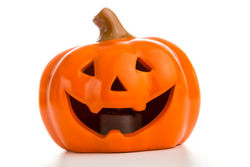 Happy Halloween  Pumpkin, Jack O Lantern isolated