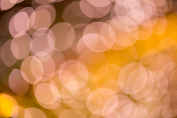 Lights blurred bokeh background