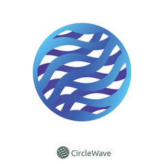 circle wave logo