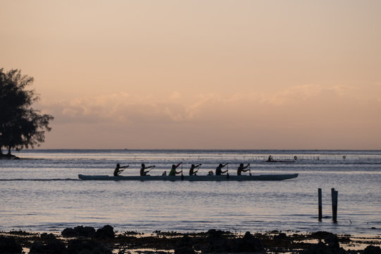 Outrigger Silhouette