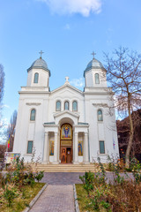 Church of St. Nicholas Tabacu, Bucharest, Romania.