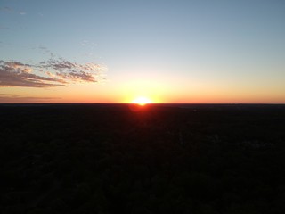 Fototapeta premium Fall Sunset 