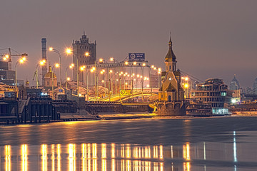 Obraz premium city ​​Kyiv Ukraine