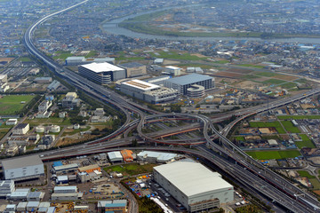 高速道路　三郷ジャンクション