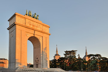 Arco de la Victoria, Madrid, Spain