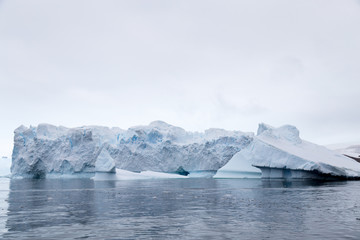 A giant iceberg in the Antarctic Peninsula
