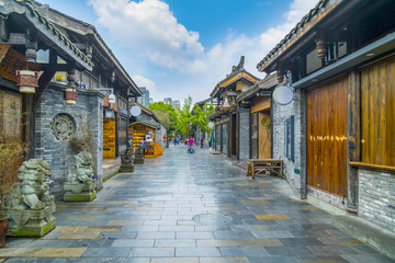 Fototapeta premium Ancient town of Chengdu