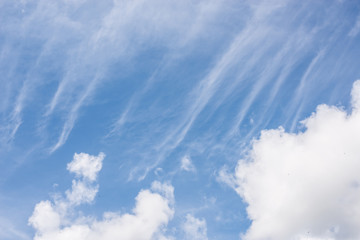 blue sky with cloud beautiful