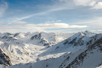                         Winter Walk in the mountains.