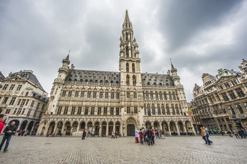 Town Hall in Brussels, Belgium.