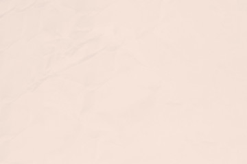 Crumpled light brown paper texture or paper background for business education and communication concept design.