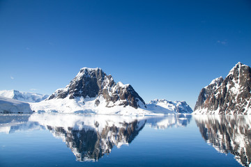 Antarctic Peninsula Landscape. 