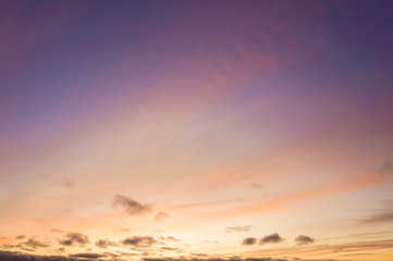 Colorful Sky After Sunset