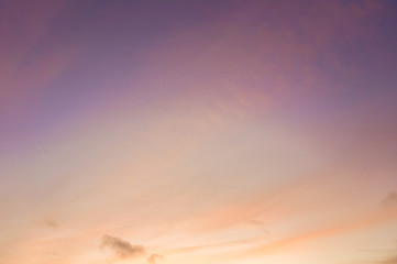 Colorful Sky After Sunset